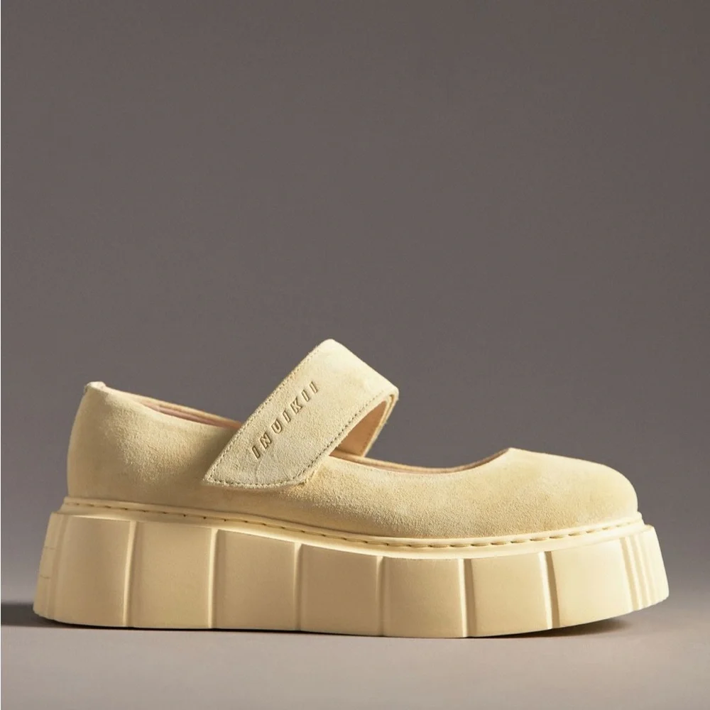 Anthropologie Inuikii Matilda Mary Jane flats